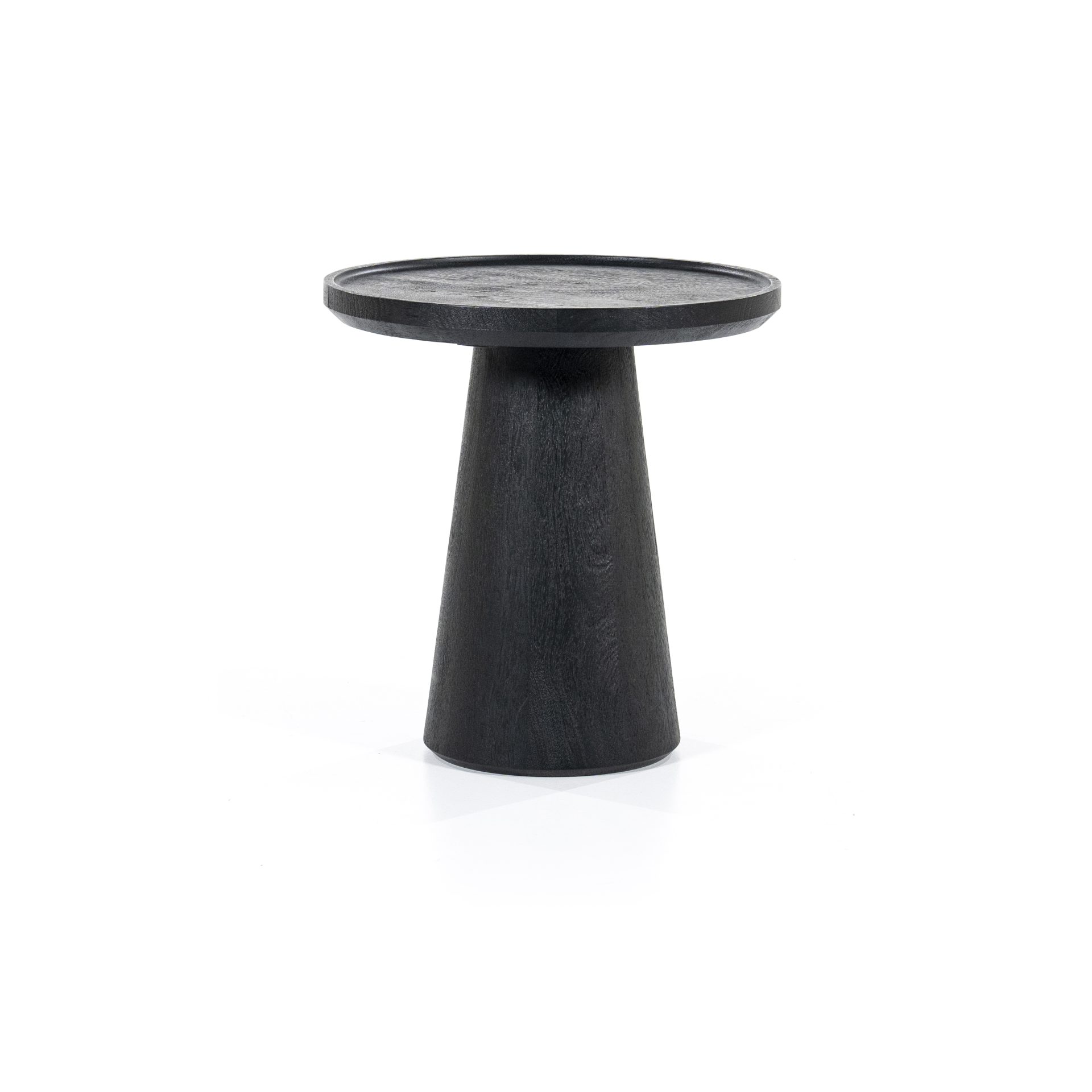 Bijzettafel Ron 46x49 - zwart - Afbeelding 2