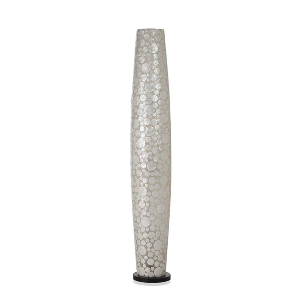 Vloerlamp Coin White - Apollo - Schelpenlamp 150 cm - Afbeelding 7