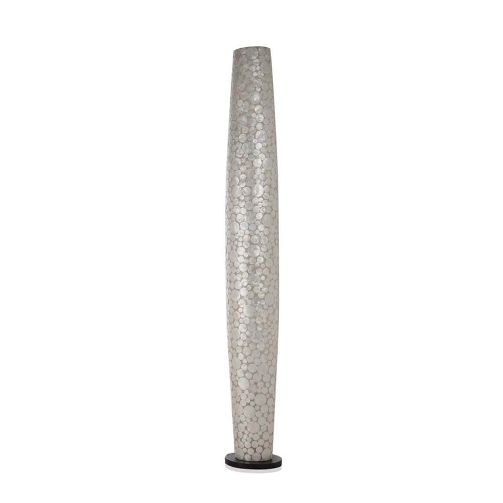 Vloerlamp Coin White - Apollo - Schelpenlamp 200 cm - Afbeelding 6