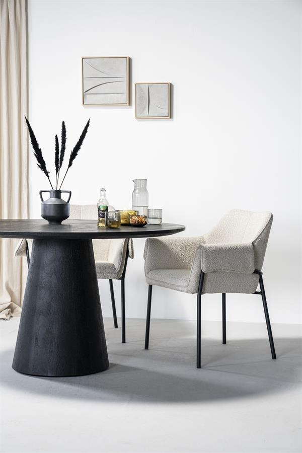 Eettafel Aron - Zwart
