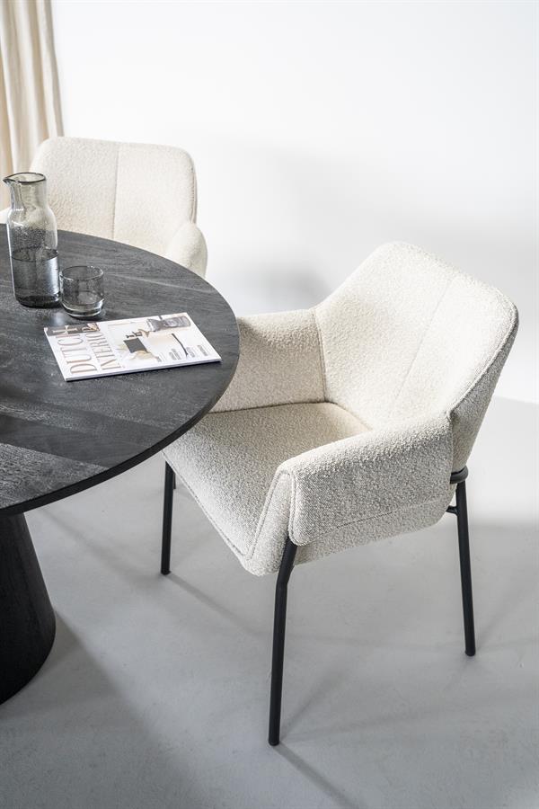 Eettafel Aron - Zwart - Afbeelding 2