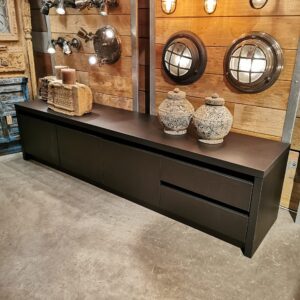 TV-dressoir Milan 3 deuren en 2 lades 208 cm laatste showroommodel!