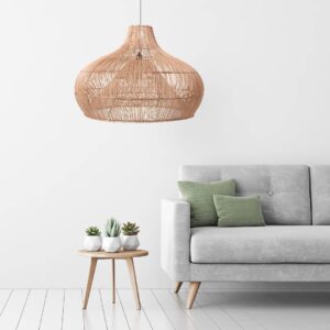 Hanglamp Rattan Dome Naturel - 70 cm