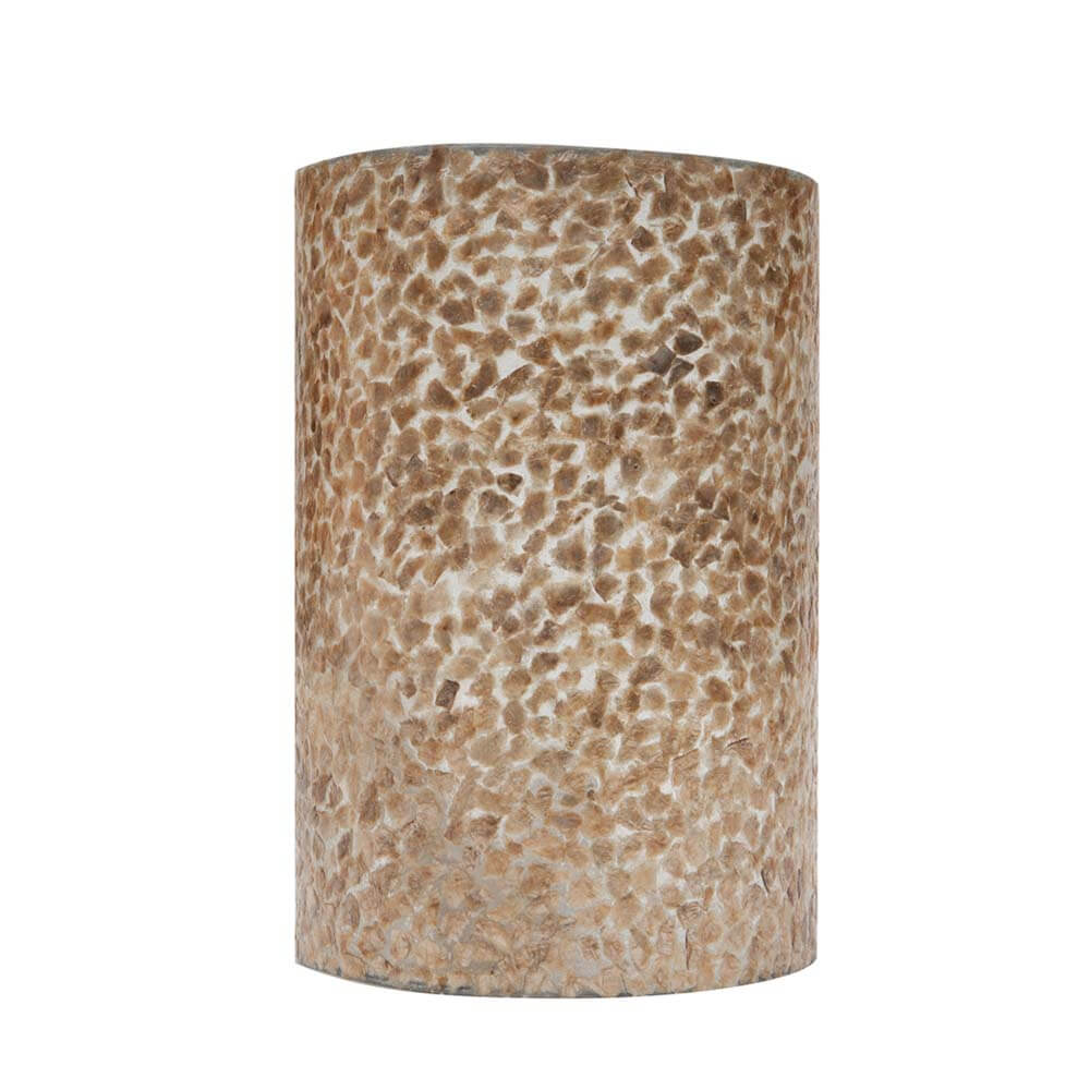 Wandlamp Wangi Gold - Rechthoek - Schelpenlamp 32 cm - Afbeelding 3