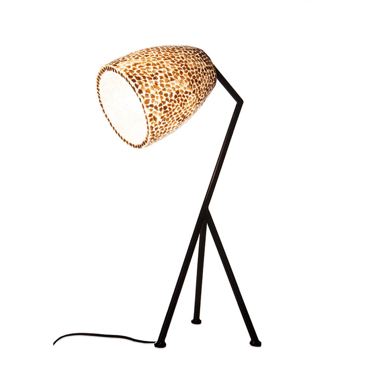 Tafellamp Wangi Gold - Elba - Schelpenlamp 60 cm - Afbeelding 3