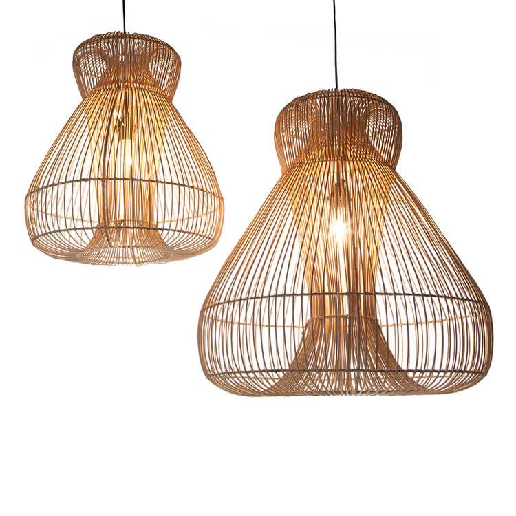 Hanglamp Rattan Jambu Naturel - 70 cm - Afbeelding 5
