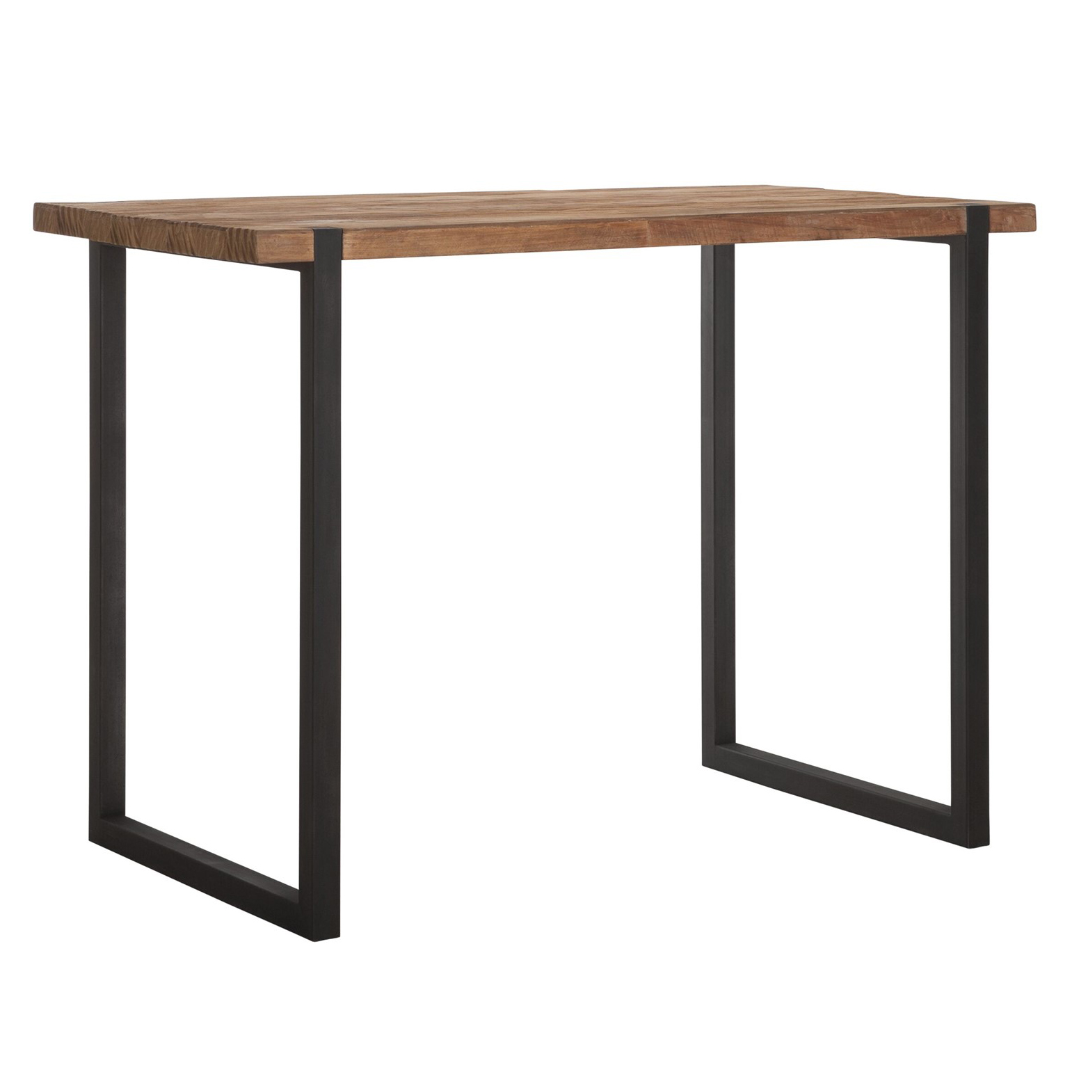 Bartafels van teakhout - 110 cm hoog