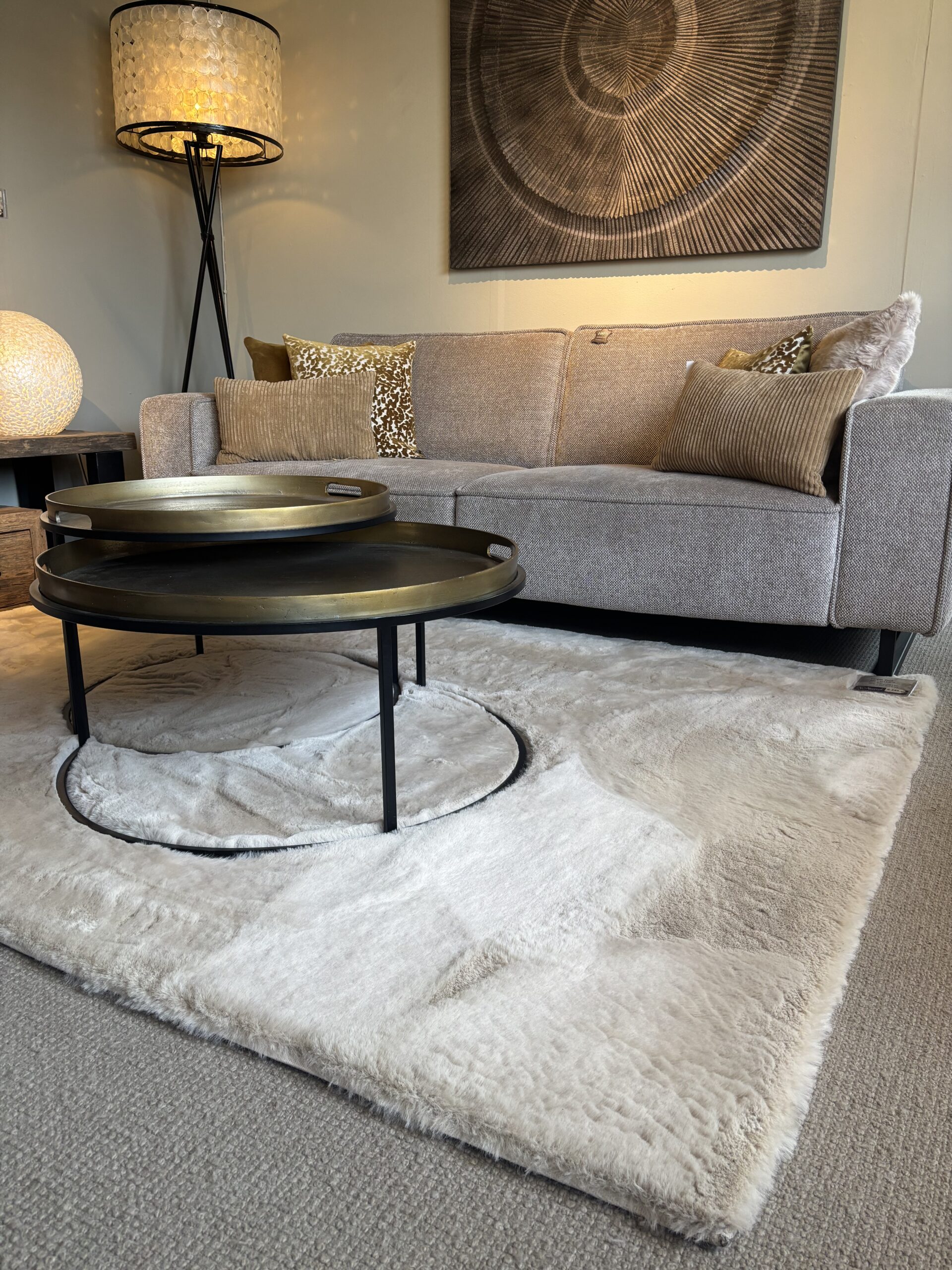 Vloerkleed Zena - Beige