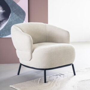Fauteuil David - Beige Safari