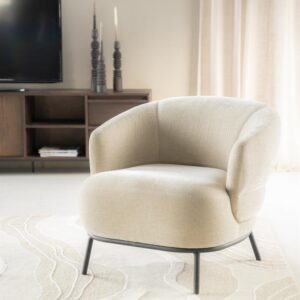 Fauteuil David - Taupe Safari