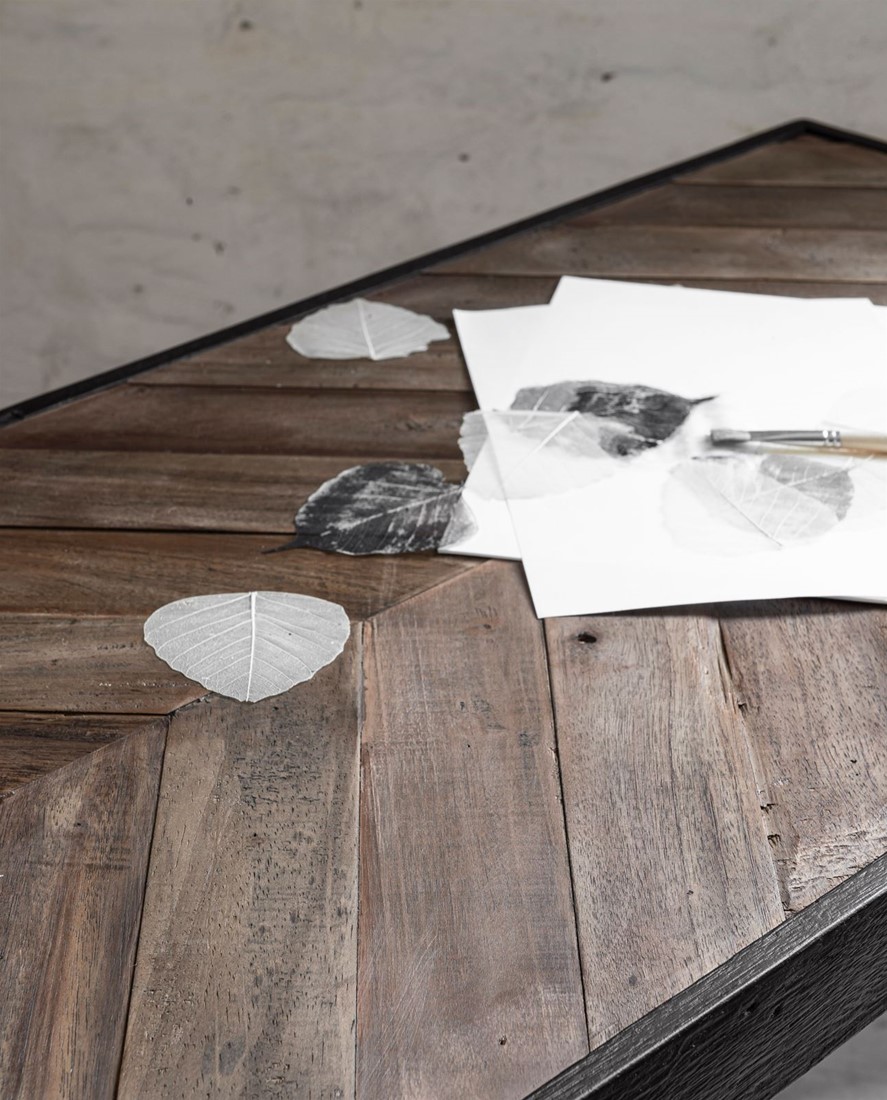 Kaptafel teakhout