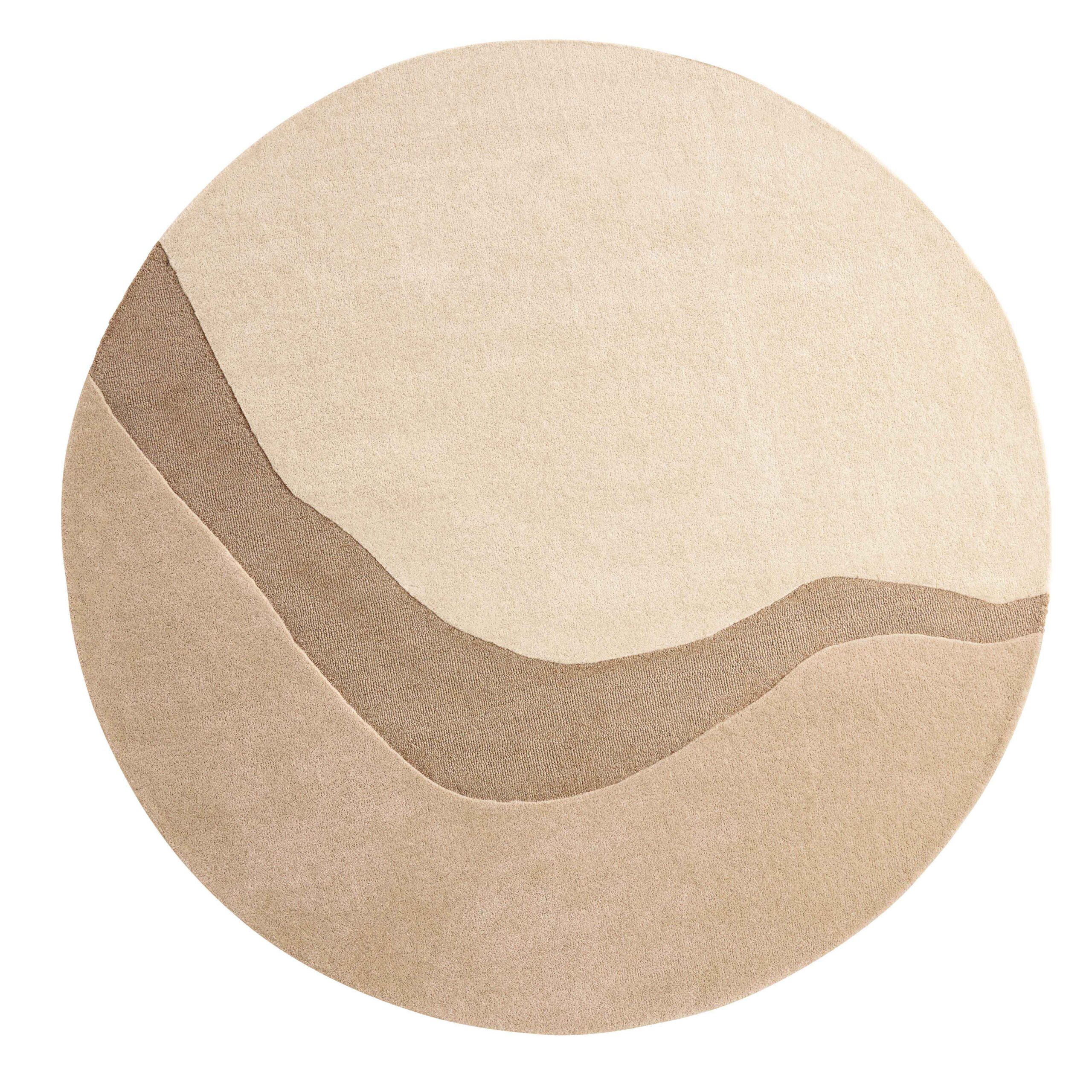 Vloerkleed rond Organix linen 210