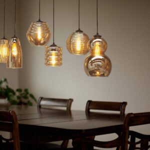 Hanglamp Quinto – 8 lichtpunten – 130 x 25 cm