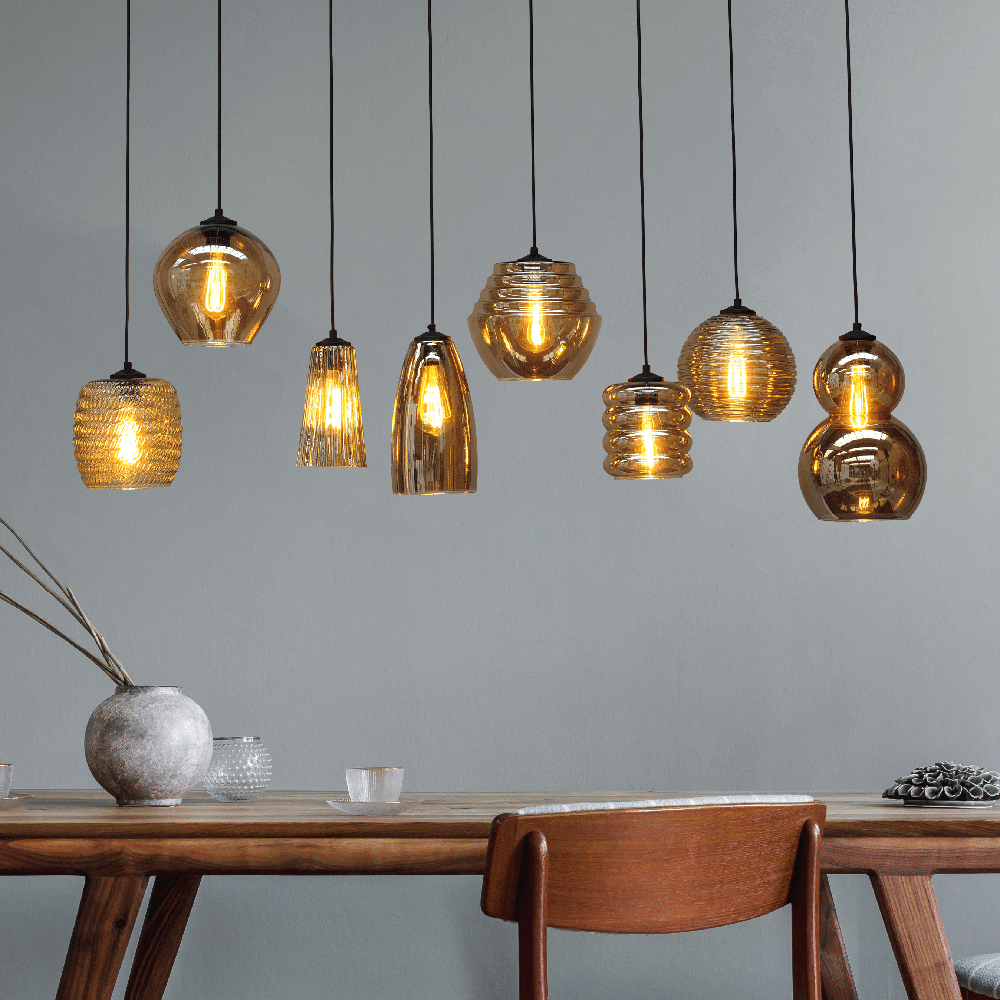 Lamp Quinto met 8 lichtpunten