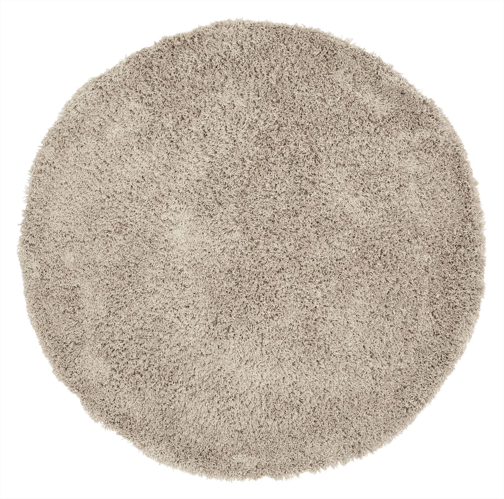 Celeste rond vloerkleed taupe