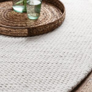 Vloerkleed Asuri - Ivory - verschillende maten rond en rechthoekig