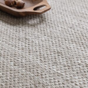 Vloerkleed Asuri - Sand - verschillende maten rond en rechthoekig