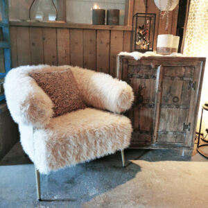 Hair fauteuil - Crème of Bruin