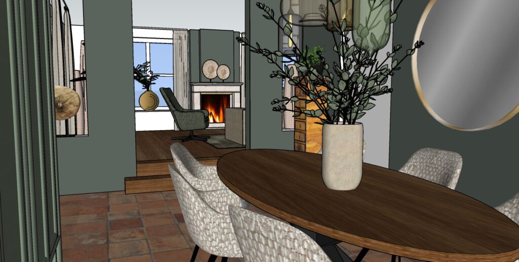 Interieuradvies eetkamertafel Sfeervol Wonen - Project Z