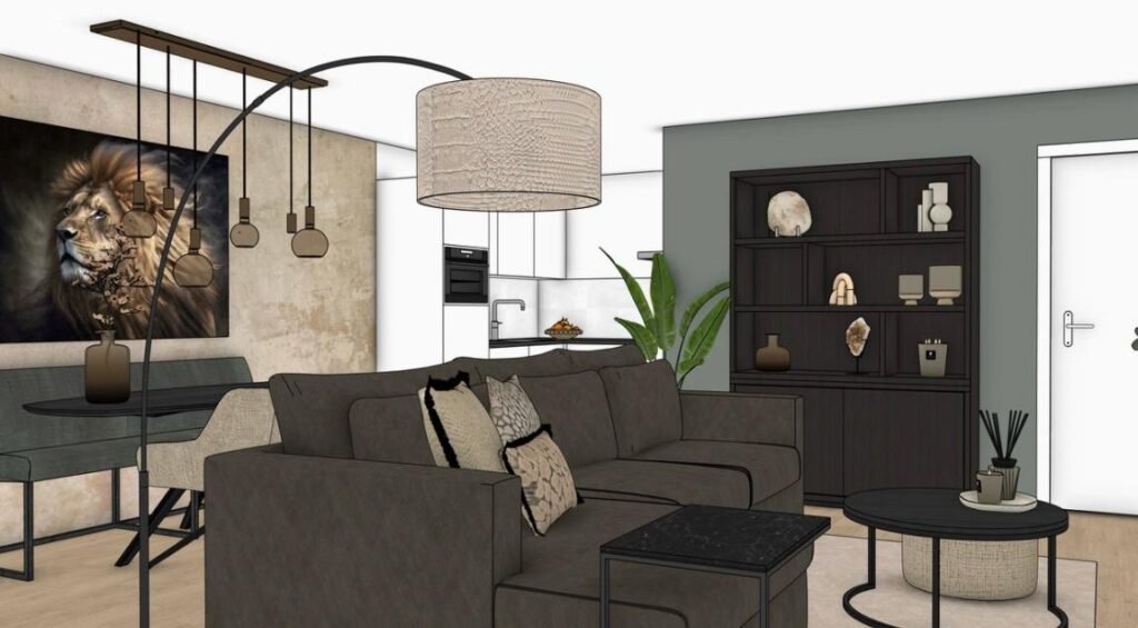 Interieuradvies zithoek Sfeervol Wonen - Project L
