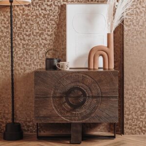 Ladekast Padua- Massief mangohout - 80x45x70 cm